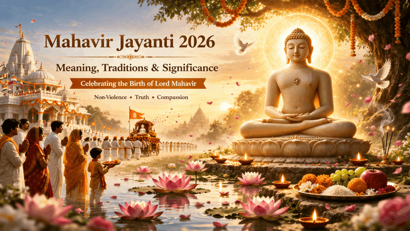 Mahavir Jayanti 2026: Date, Significance, Traditions & Modern Wellness Inspiration