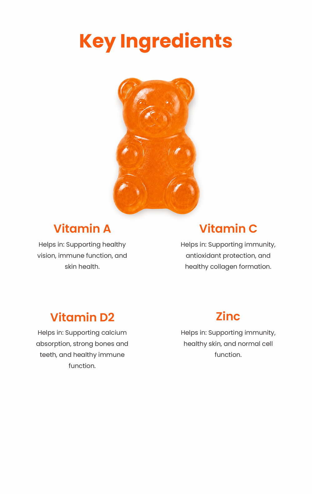 key ingredients adult gummies