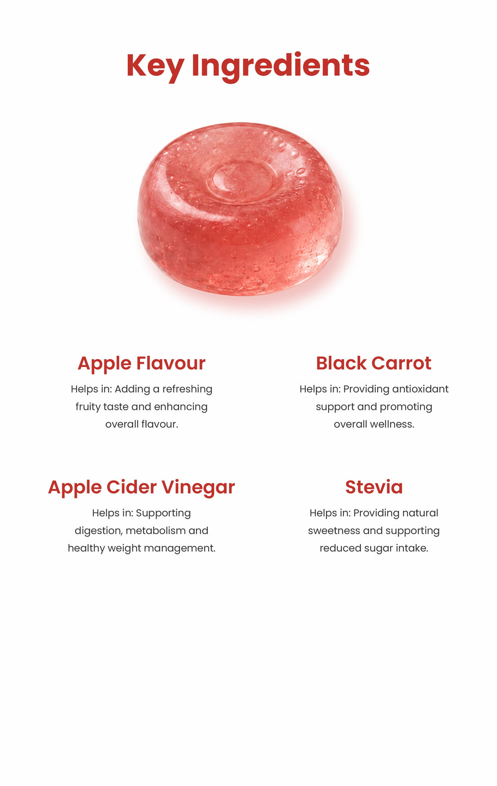 key ingredients apple cider vinegar