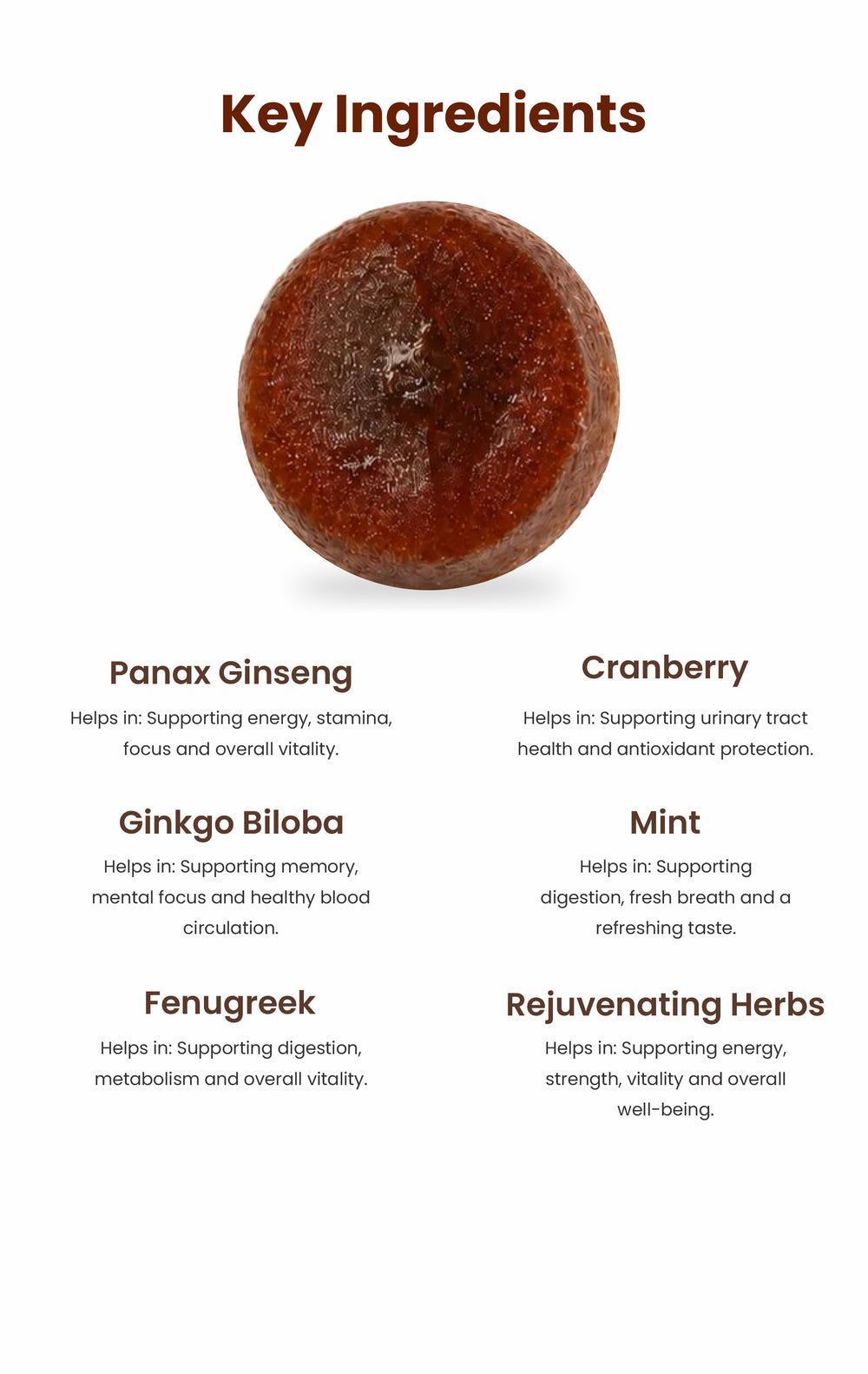 tasto gummies ingredients