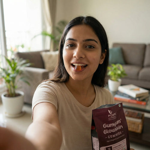 Anjali on her morning routine