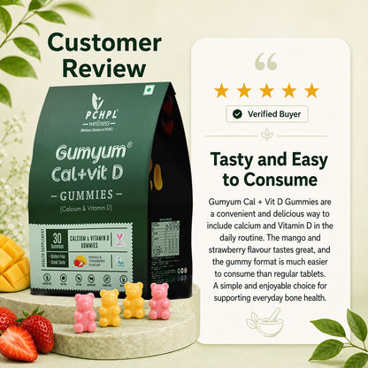 Gumyum Calcium & Vitamin D Gummies