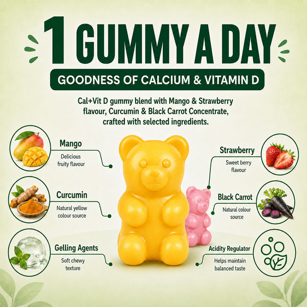 Gumyum Calcium & Vitamin D Gummies