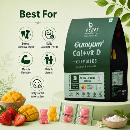 Gumyum Calcium & Vitamin D Gummies