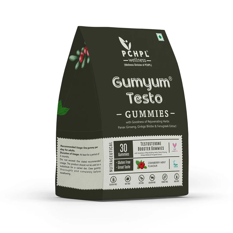 Gumyum Testo Gummies - 30 Testosterone Booster Gummies